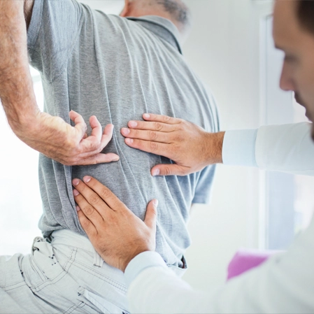 Chiropractic Centennial CO Man With Back Pain